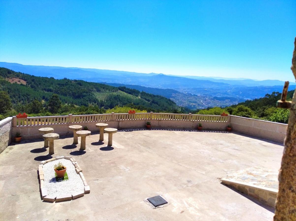Casa Elvira, terraza con fabulosas vistas Pontevedra Exterior foto